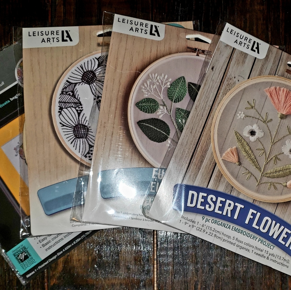 Bundle of Embroidery Projects